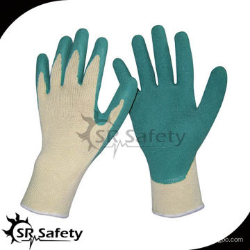 SRSAFETY 13gauge knitierte Liner beschichtete Latex auf Handhandschuhen